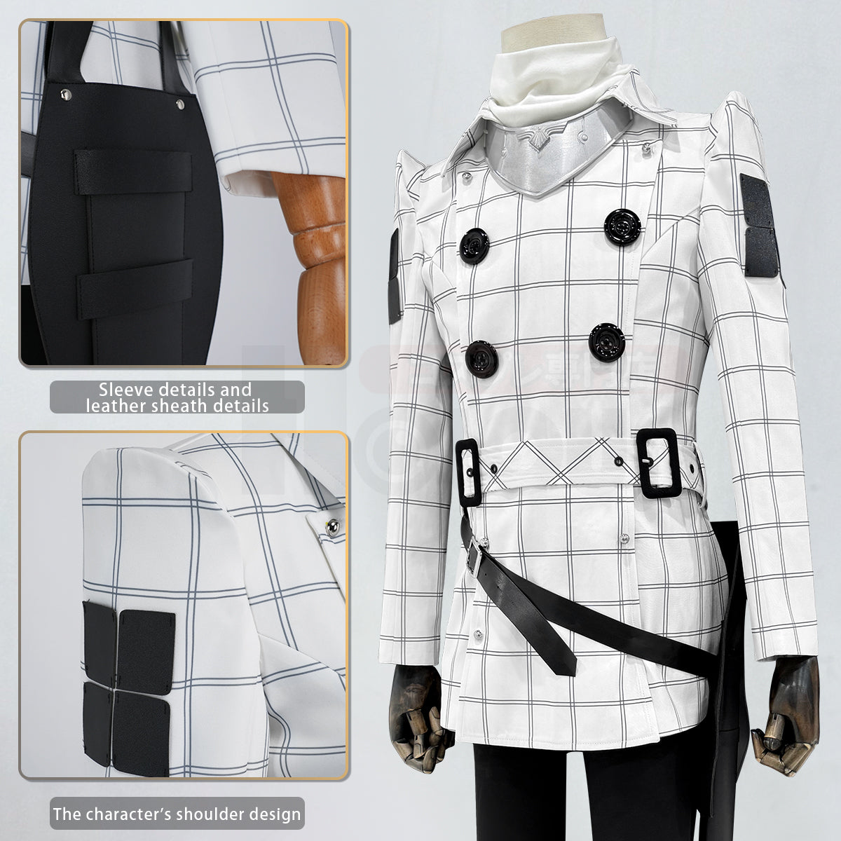 YOO Metaphor:ReFantazio Game Will Hero Travelling Boy Captain Cosplay Costume Cos Convention Halloween Christmas Gift thumbnail 6