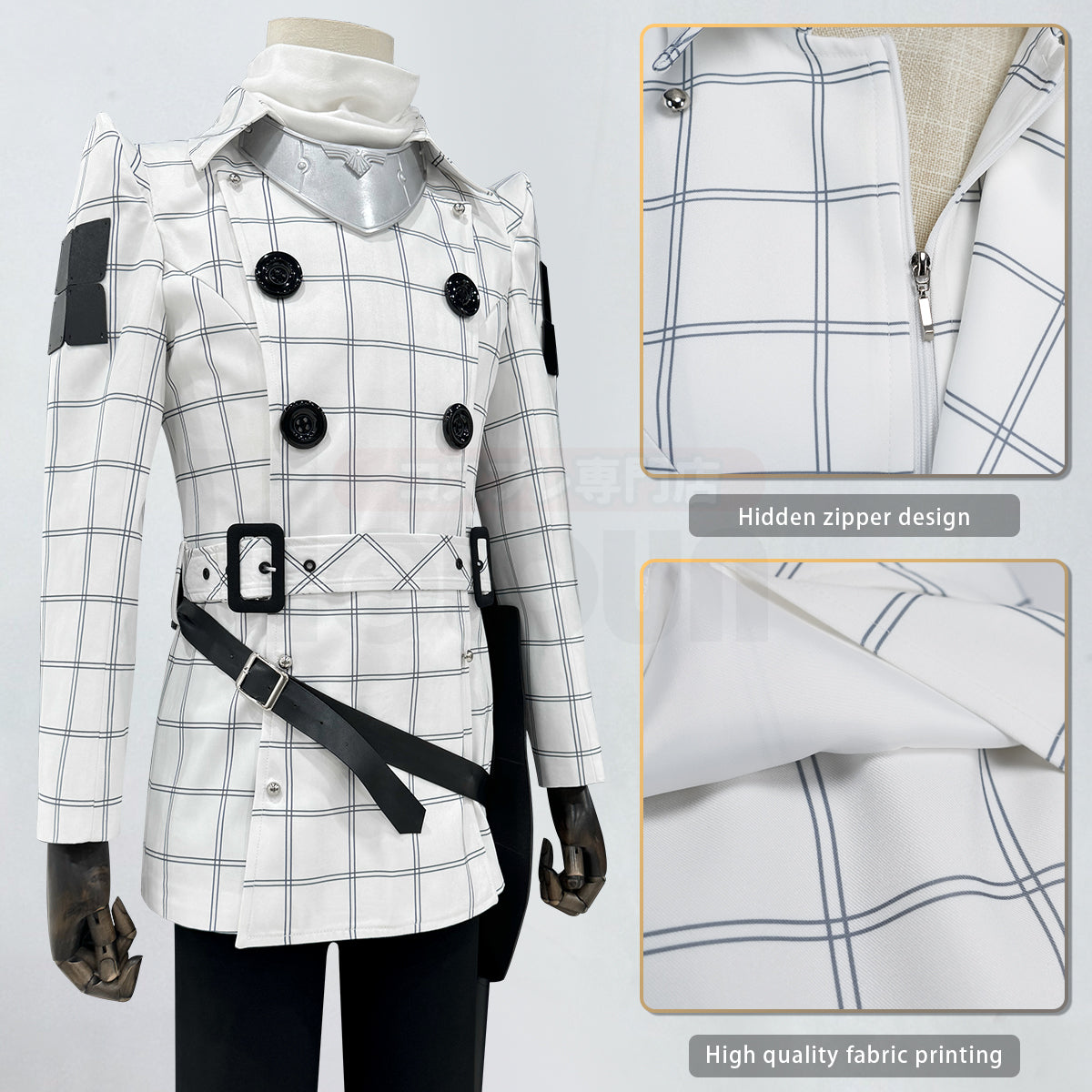 YOO Metaphor:ReFantazio Game Will Hero Travelling Boy Captain Cosplay Costume Cos Convention Halloween Christmas Gift thumbnail 8