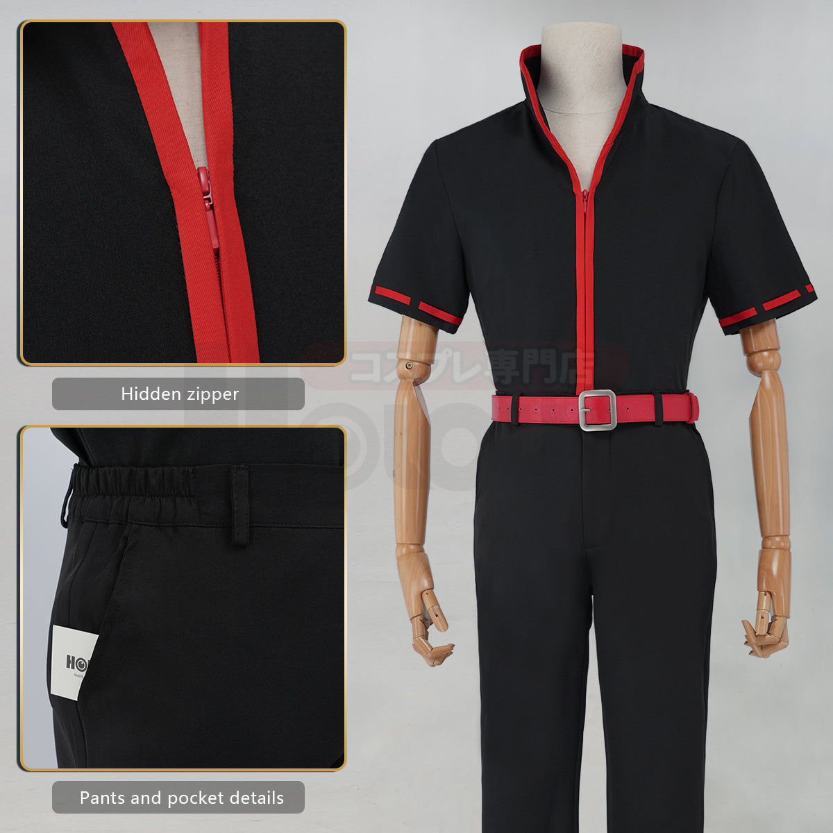 YOO Gintama Anime Sakata Gintoki Cosplay Costume Wig Kimono Top Pants Cos Convention Halloween Christmas Gift thumbnail 12