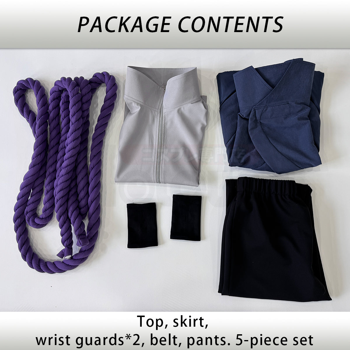 YOO Anime Uchiha Sasuke Cosplay Costume Wig Top Pants Belt Cos Convention Gift Adult Version Unisex thumbnail 10