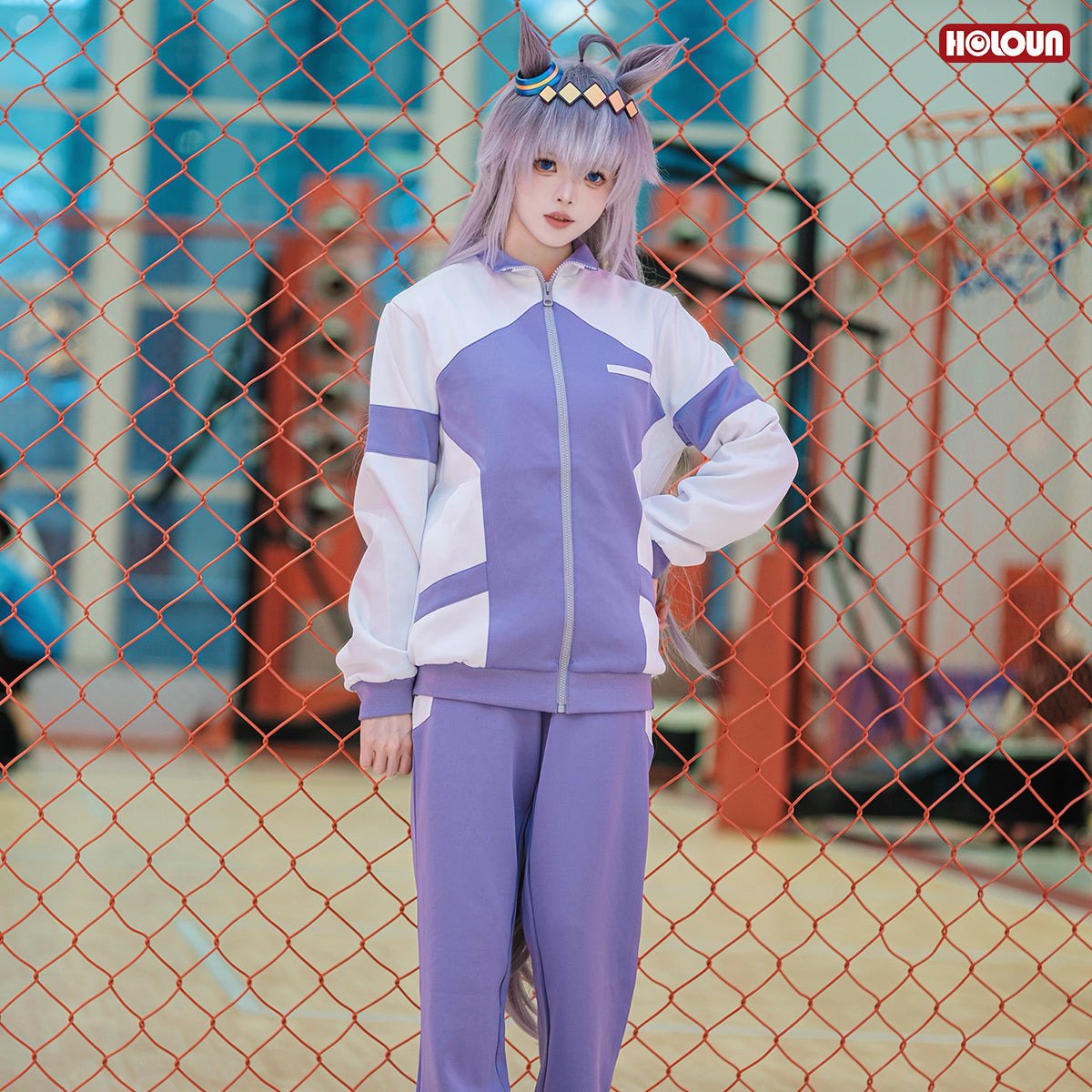 YOO  Derby Game Oguri Cap Cosplay Costume Tracksuit Pants Cos Convention Daily Wear Gift thumbnail 4