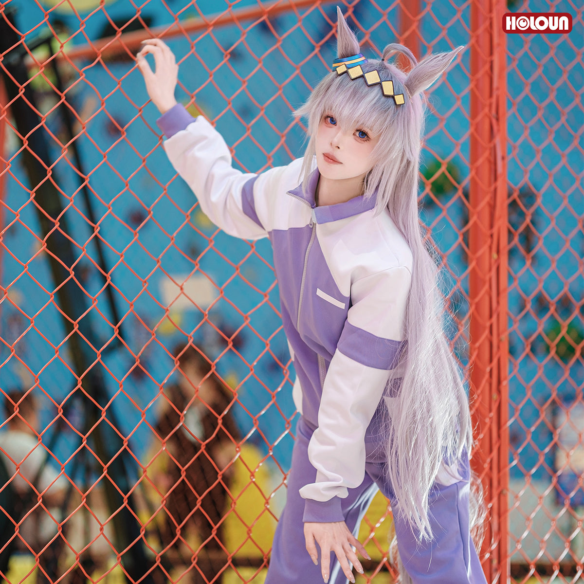 YOO  Derby Game Oguri Cap Cosplay Costume Tracksuit Pants Cos Convention Daily Wear Gift thumbnail 6