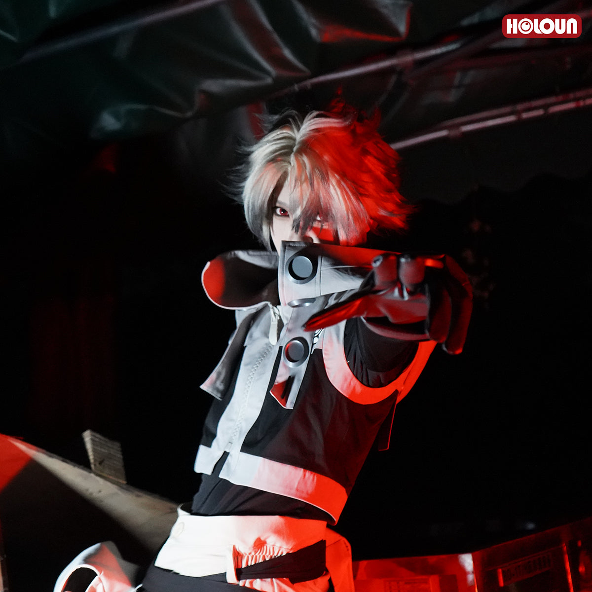 YOO Gachiakuta Anime Rudo Cosplay Costume Convention Halloween Christmas Embroidery Armband T-Shirt Pants Coat Bag Gloves thumbnail 4