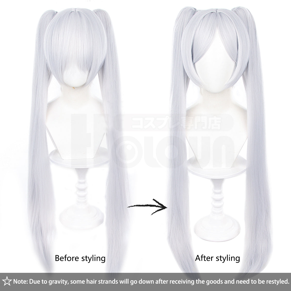 YOO Frieren Beyond Journey’s End Anime Frieren Cosplay Costume Winter Coat Wig Ponytail Halloween Christmas Convention thumbnail 18