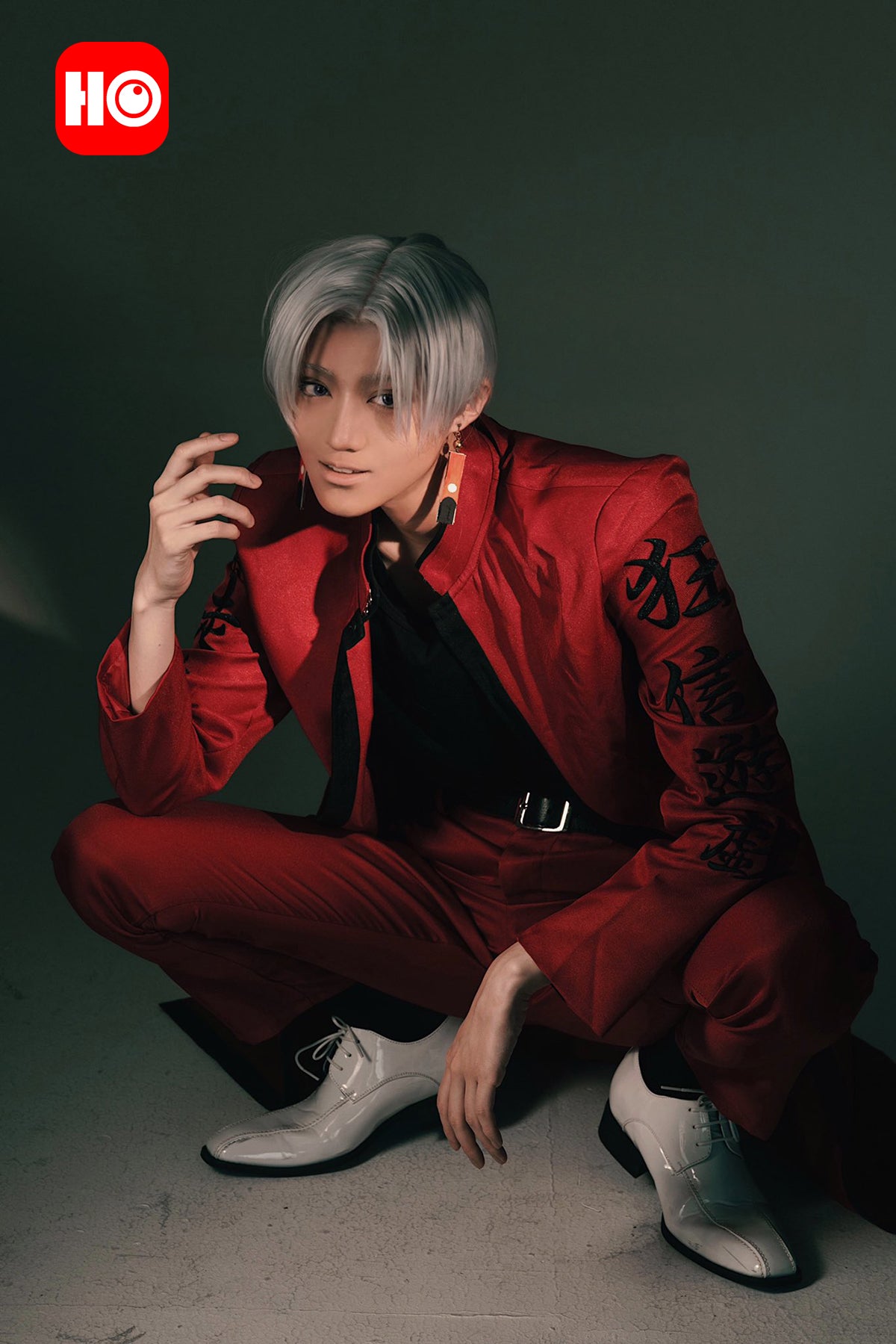 Pre-sale YOO Tokyo Anime Cosplay Costume Izana Kurokawa President of Tenjiku Embroidery Style 3PCS Sets Jacket Dress Up Halloween New thumbnail 5