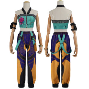 YOO Anime Zoeyy Cosplay Costume Pants Top Animation Convention  Halloween Christmas