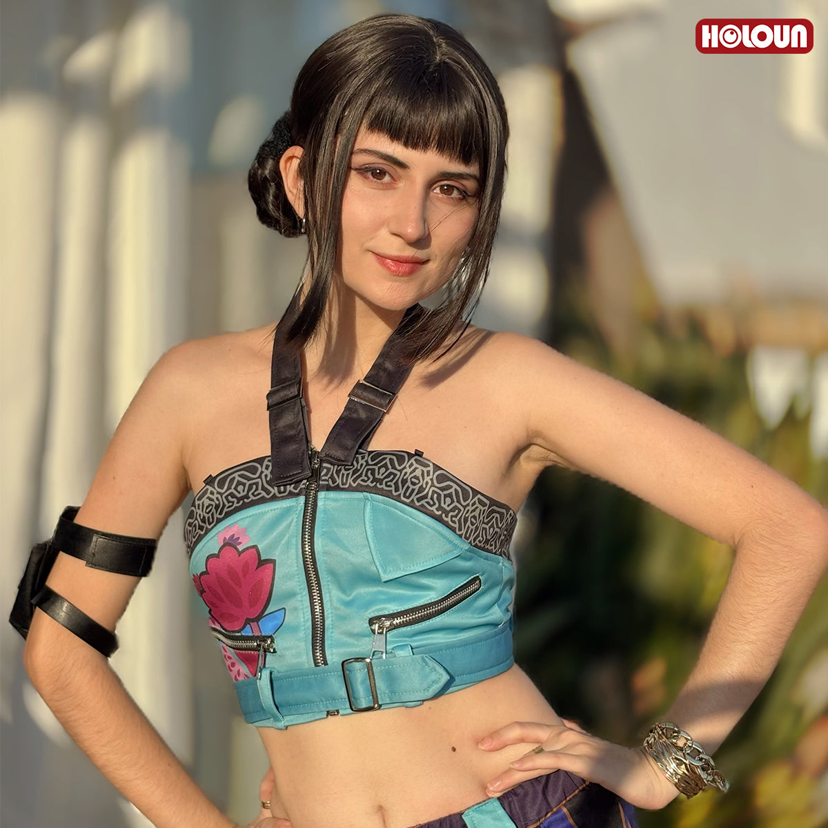 YOO Anime Zoeyy Cosplay Costume Pants Top Animation Convention  Halloween Christmas thumbnail 4