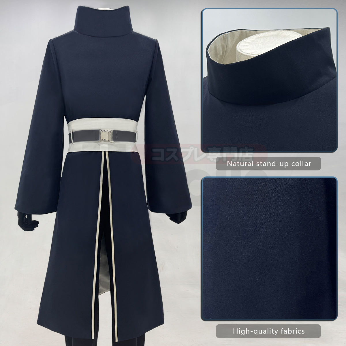 YOO Anime Uchiha Obito Cosplay Costume Coat Elastic  Pants Belt Gloves Cos Convention Gift Adult Version Unisex thumbnail 4