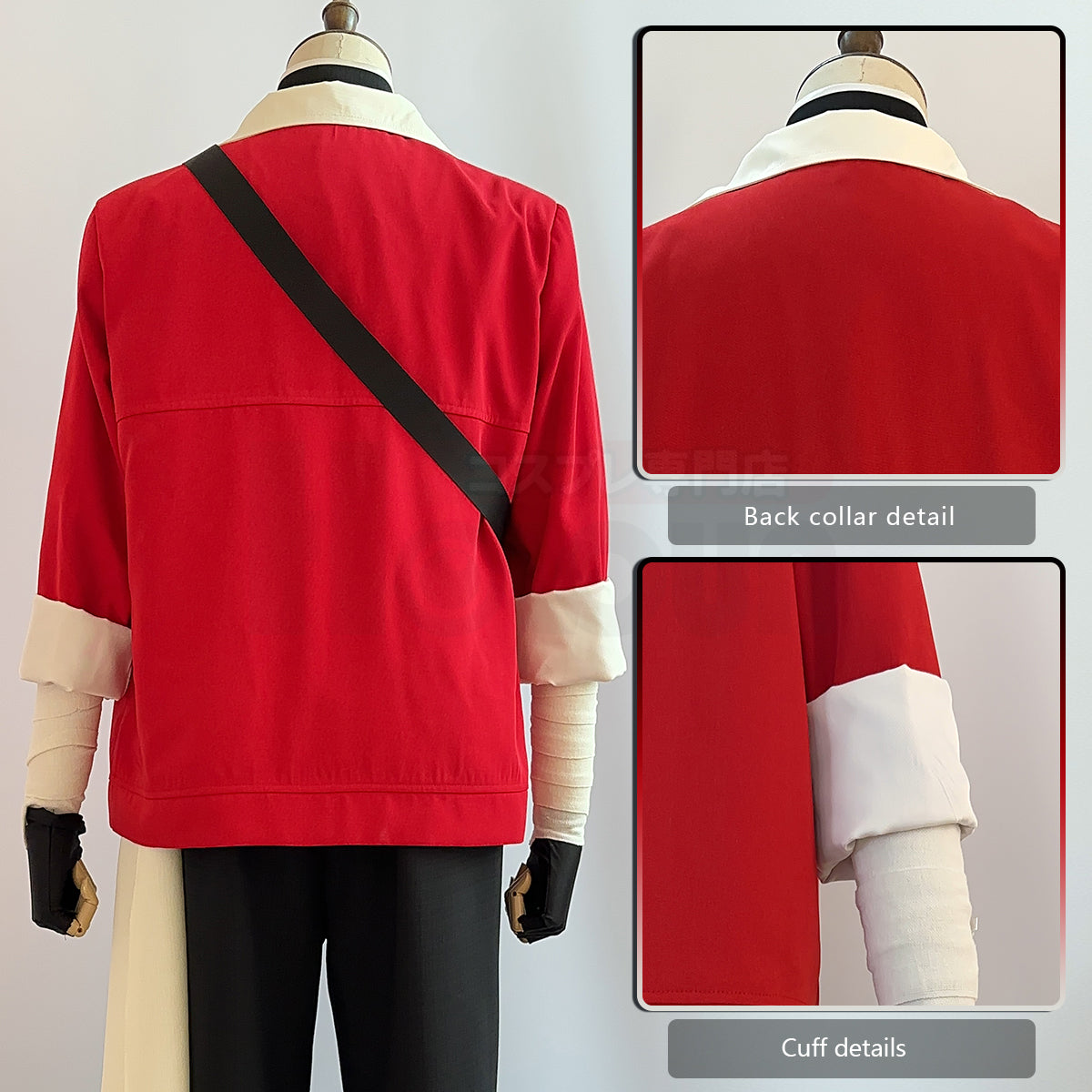 YOO Frieren Beyond Journey’s End Anime Stark Cosplay Costume Wig Jacket Sleeveless Vest Pants Christmas Gift thumbnail 12