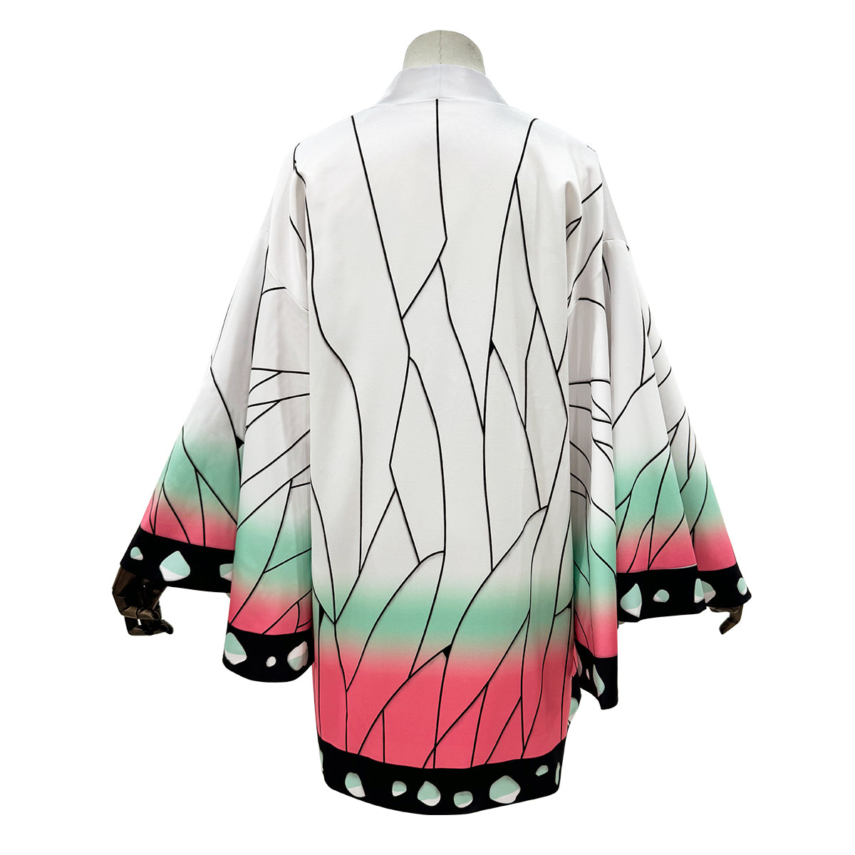 YOO Anime Kochou Shinobu Cosplay Costume Wig Embroidery Purple Top Pants Haori Belt Butterfly Cos Halloween Christmas Gift thumbnail 17