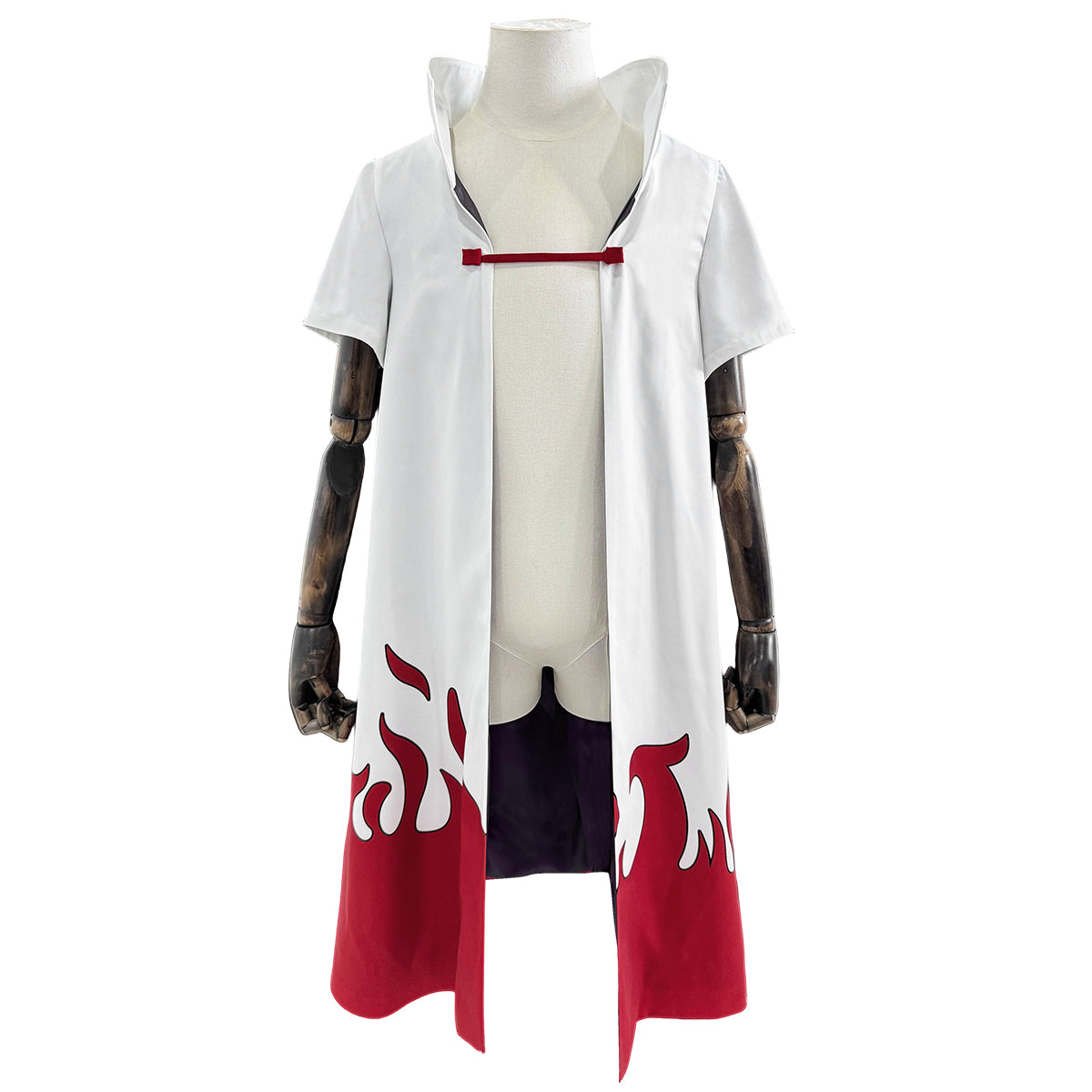 YOO Anime Namikaze Minato Cosplay Costume Cloak Vest T-shirt Pants Pouch Cos Convention Gift thumbnail 8