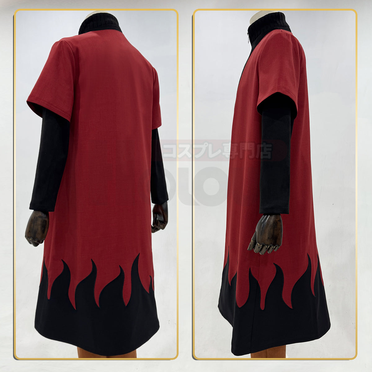 YOO Anime Uzumaki Cosplay Costume Haori Uniform Halloween Christmas Cos Convention Unisex Adult Version thumbnail 11