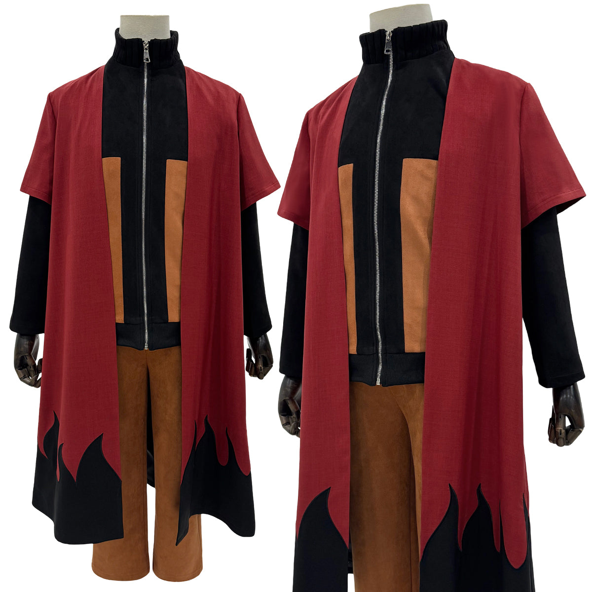 YOO Anime Uzumaki Cosplay Costume Haori Uniform Halloween Christmas Cos Convention Unisex Adult Version thumbnail 2