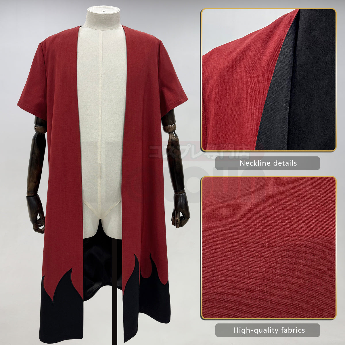 YOO Anime Uzumaki Cosplay Costume Haori Uniform Halloween Christmas Cos Convention Unisex Adult Version thumbnail 7