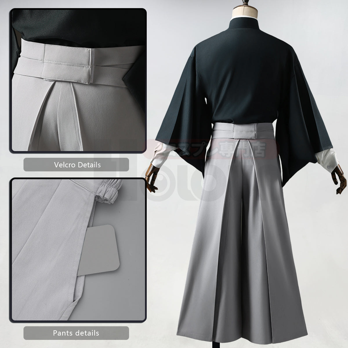 YOO Anime Zenin Naoya Cosplay Costume Kimono Top Pants Shirt Halloween Christmas Convention Gift thumbnail 8