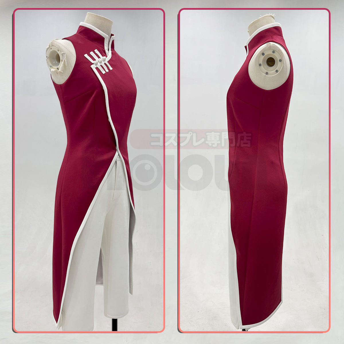 YOO Anime Haruno Sakura Cosplay Costume Top Pants Halloween Christmas Animation Convention Gift thumbnail 10