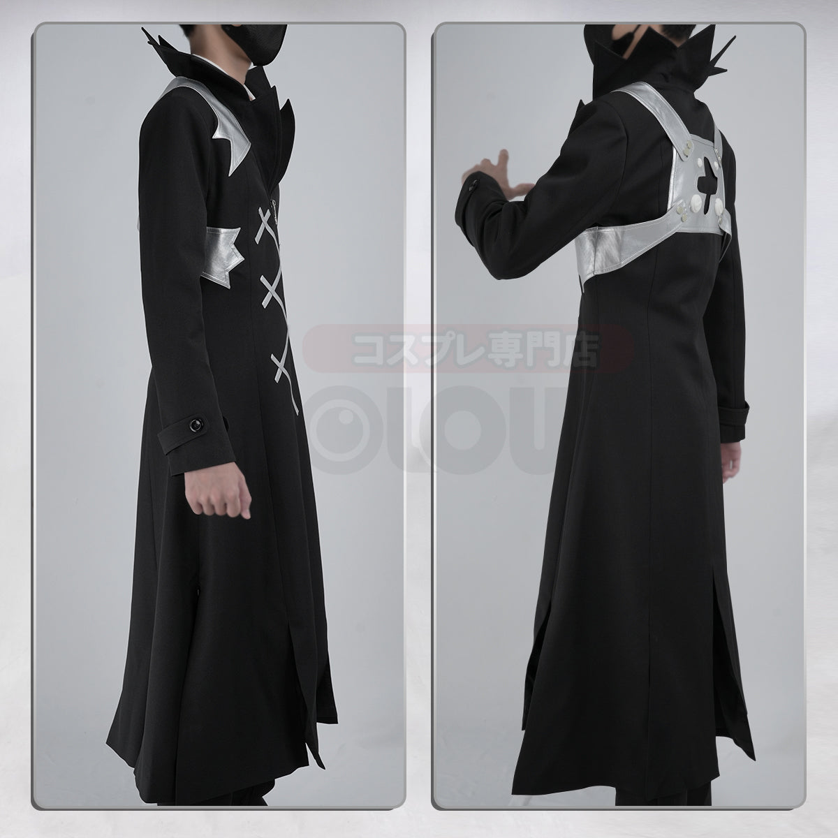 YOO STONE Anime Dr. Xeno Houston Wingfield Cosplay Costume Coat Shirt Pants Tie Convention Halloween Christmas Gift thumbnail 9