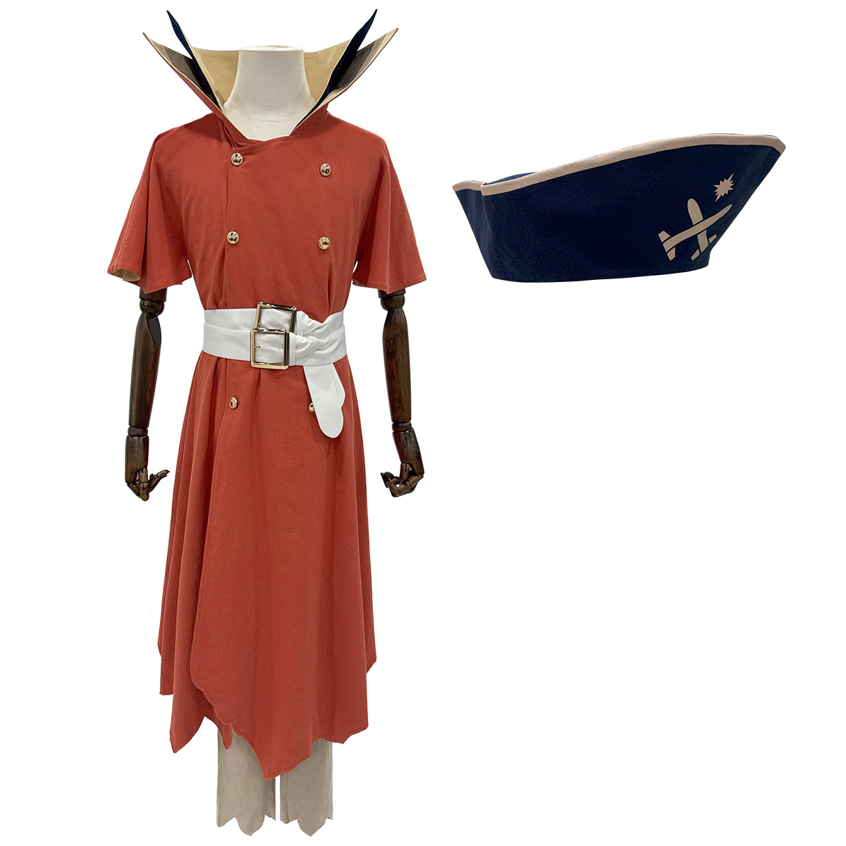 YOO STONE Anime Nanami Ryusui Cosplay Costume Coat Pants Hat Belt Animation Convention Halloween Christmas Gift thumbnail 3