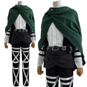 YOO Anime Hanji Zoe Cosplay Costume Green Embroidery Cloak Shirt Pants Belts Animation Convention Halloween Christmas Gift