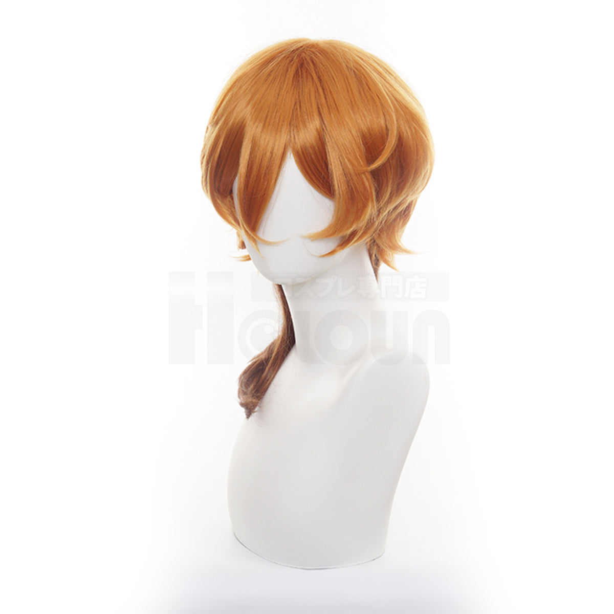 YOO Bungo Anime Nakahara Chuuya Cosplay Costume Wig Oversize Lining Coat Elastic Pants Shirt Vest Hat Gloves Choker Daily Wearing thumbnail 17
