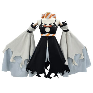 YOO Gachiakuta Anime Amo Cosplay Costume Wig Boot Covers Dress Scarf Shorts Sleeves Convention Halloween Christmas Gift