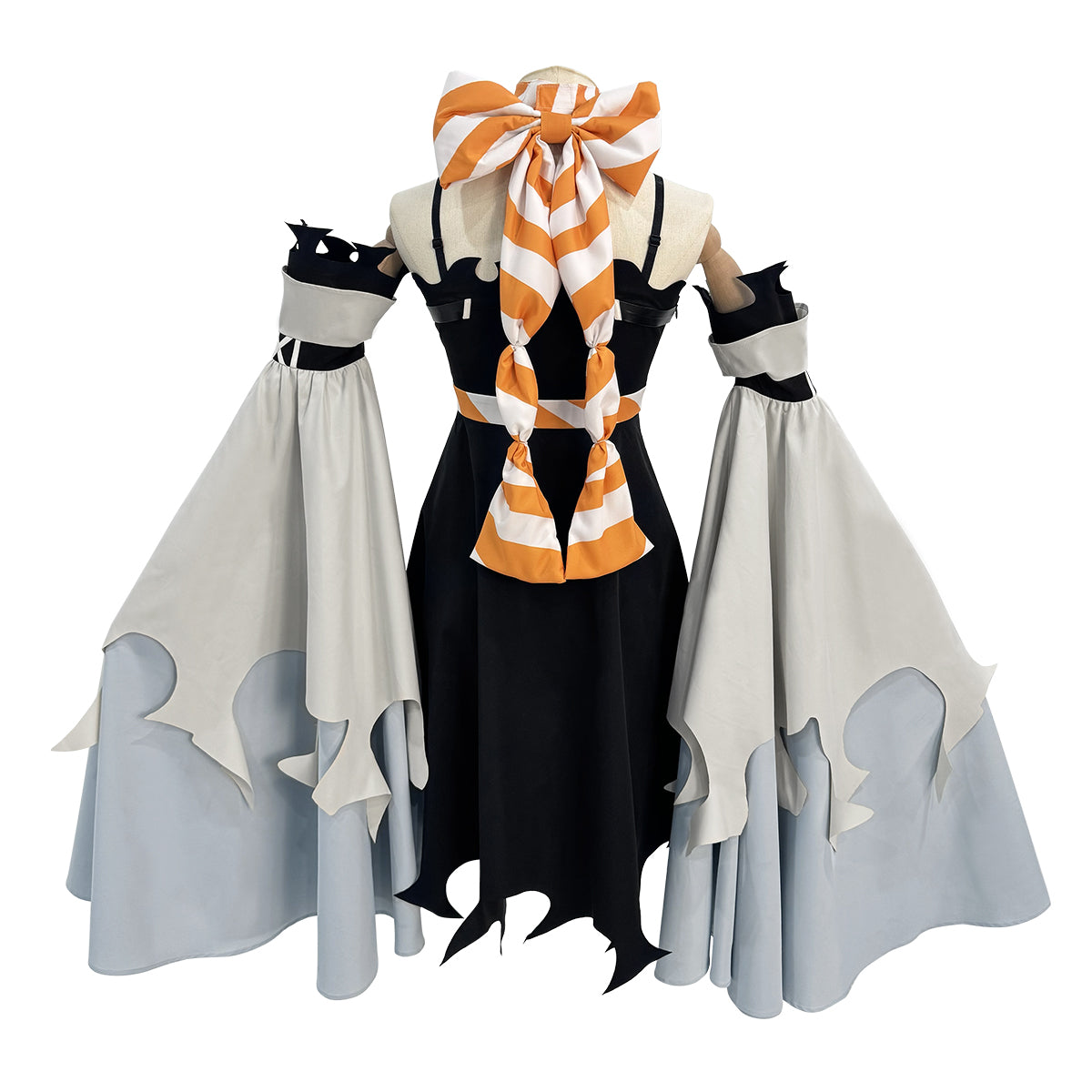 YOO Gachiakuta Anime Amo Cosplay Costume Wig Boot Covers Dress Scarf Shorts Sleeves Convention Halloween Christmas Gift thumbnail 2