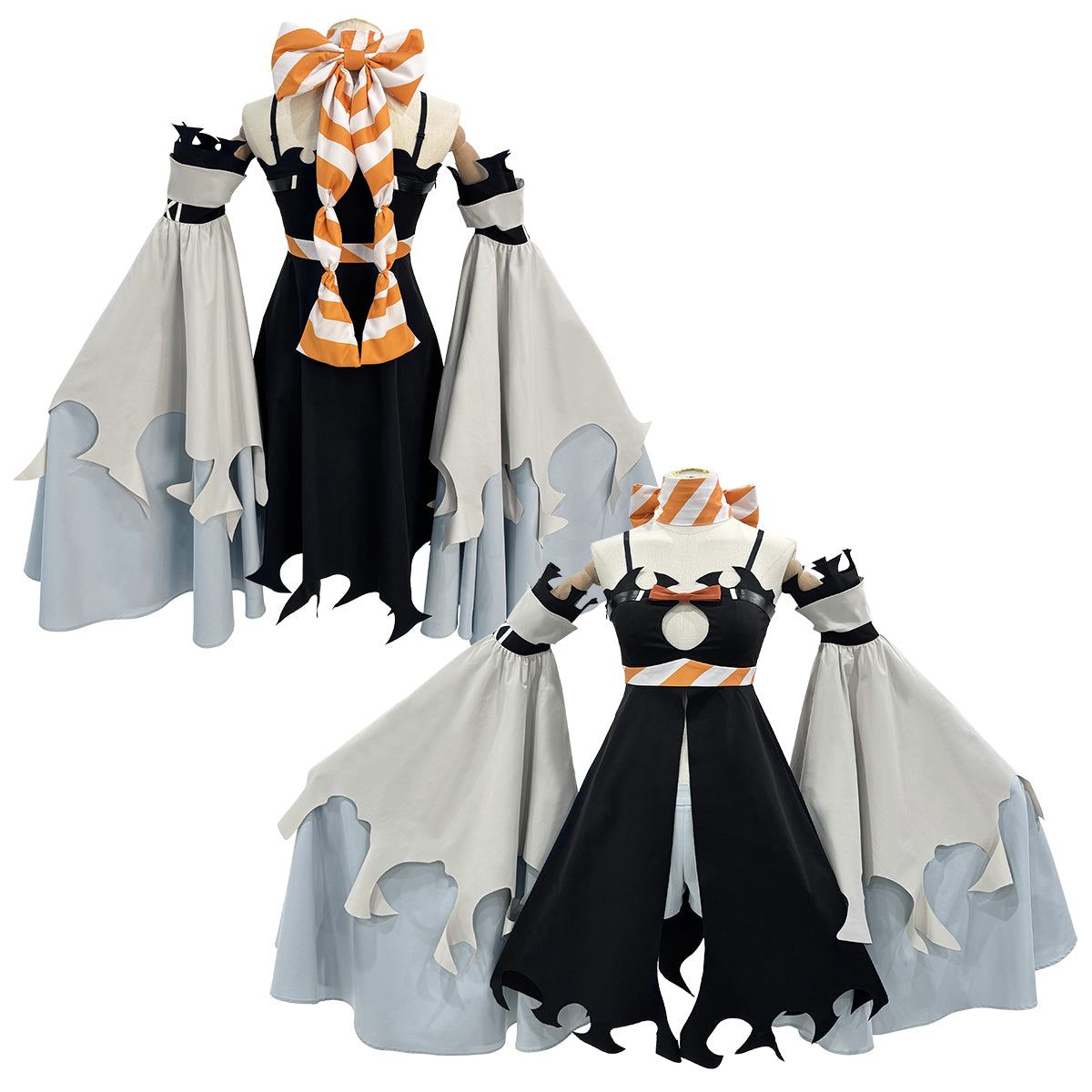 YOO Gachiakuta Anime Amo Cosplay Costume Wig Boot Covers Dress Scarf Shorts Sleeves Convention Halloween Christmas Gift thumbnail 3