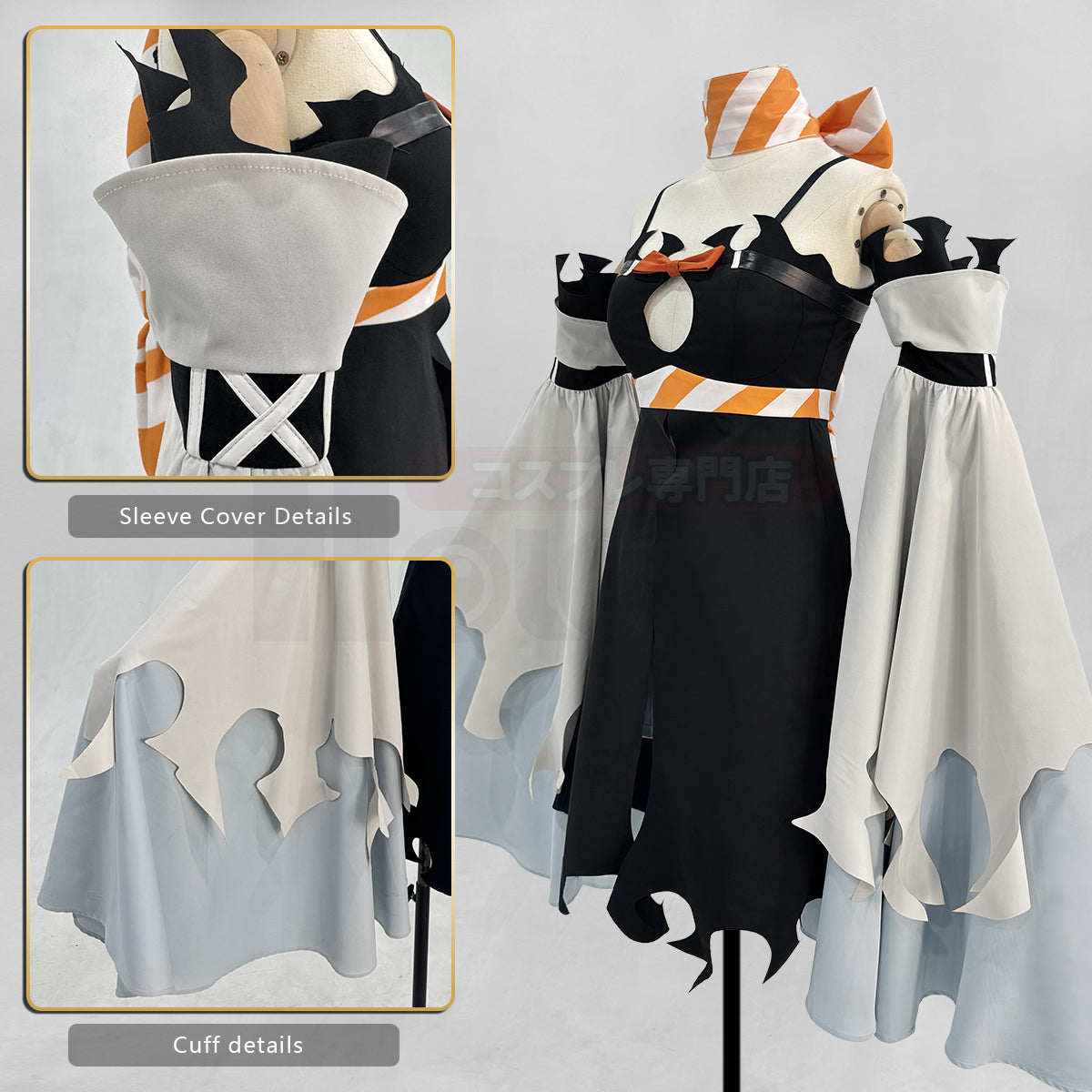 YOO Gachiakuta Anime Amo Cosplay Costume Wig Boot Covers Dress Scarf Shorts Sleeves Convention Halloween Christmas Gift thumbnail 6