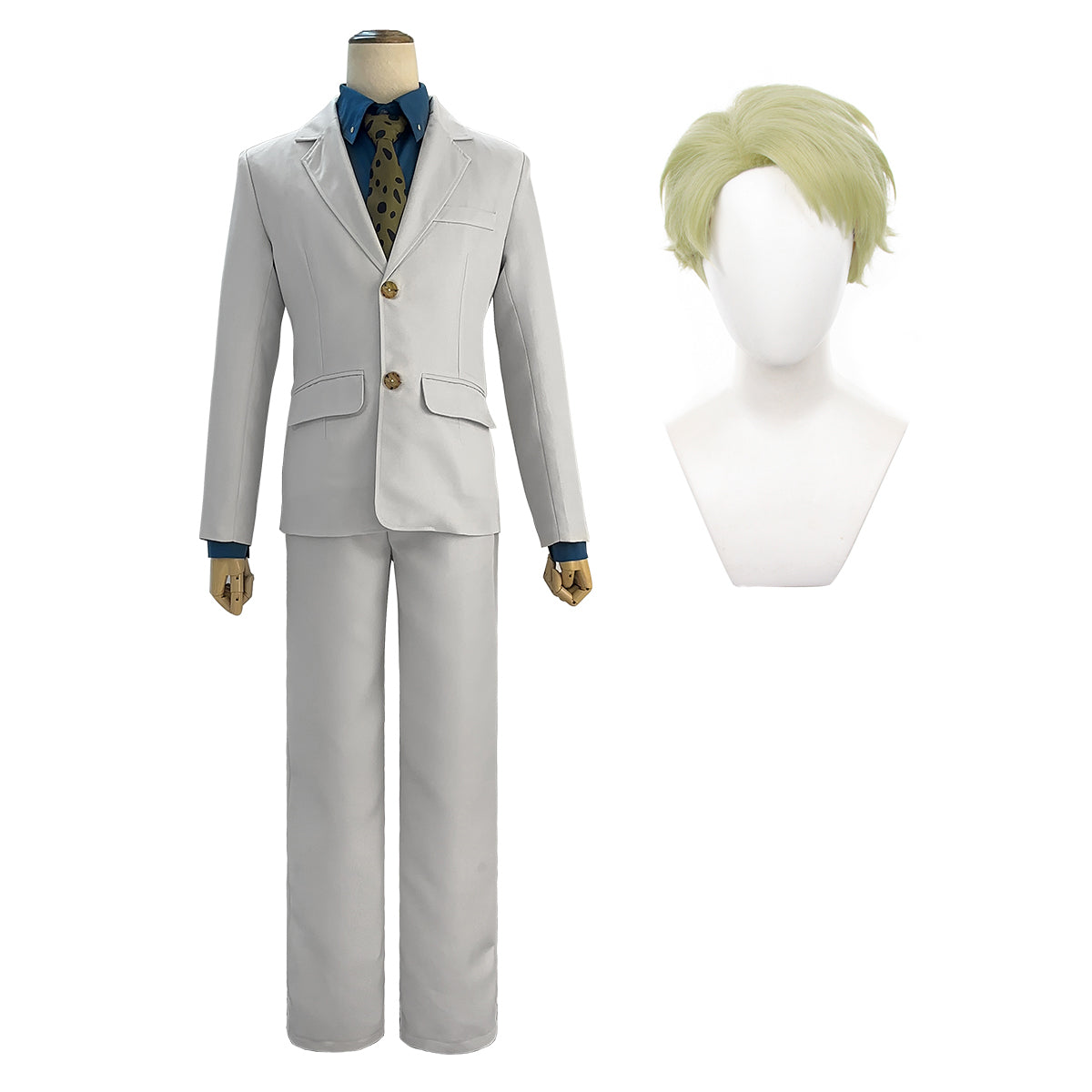 YOO Jujutsu JJK Manga Anime Nanami Kento Cosplay Costume Wig Suit Pants Vest Shirt Rose Net Synthetic Halloween Christmas thumbnail 6