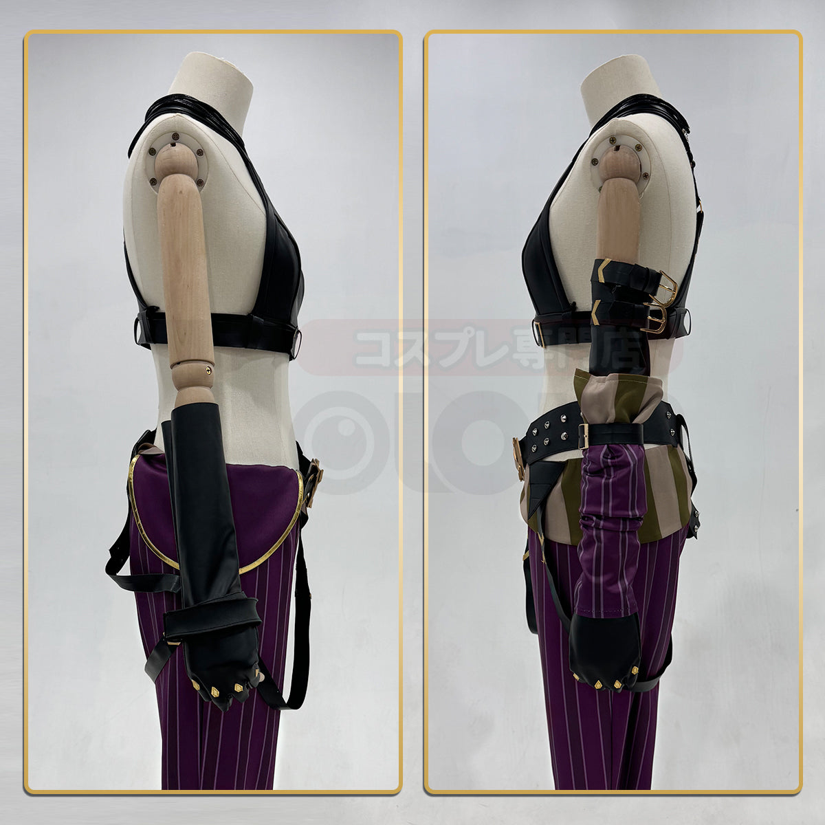 YOO LOL Game Jinx Cosplay Costume Wig Loli Outfit Halloween Christmas Gift Cos Convention thumbnail 13