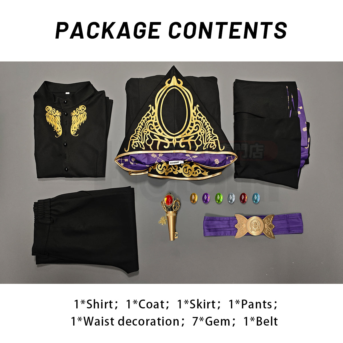 YOO Twisted Game Cosplay Costume Ceremonial Robes Heartslabyul Savanaclaw Octavinelle Scarabia Pomefiore ‌Ignihyde Diasomnia thumbnail 11