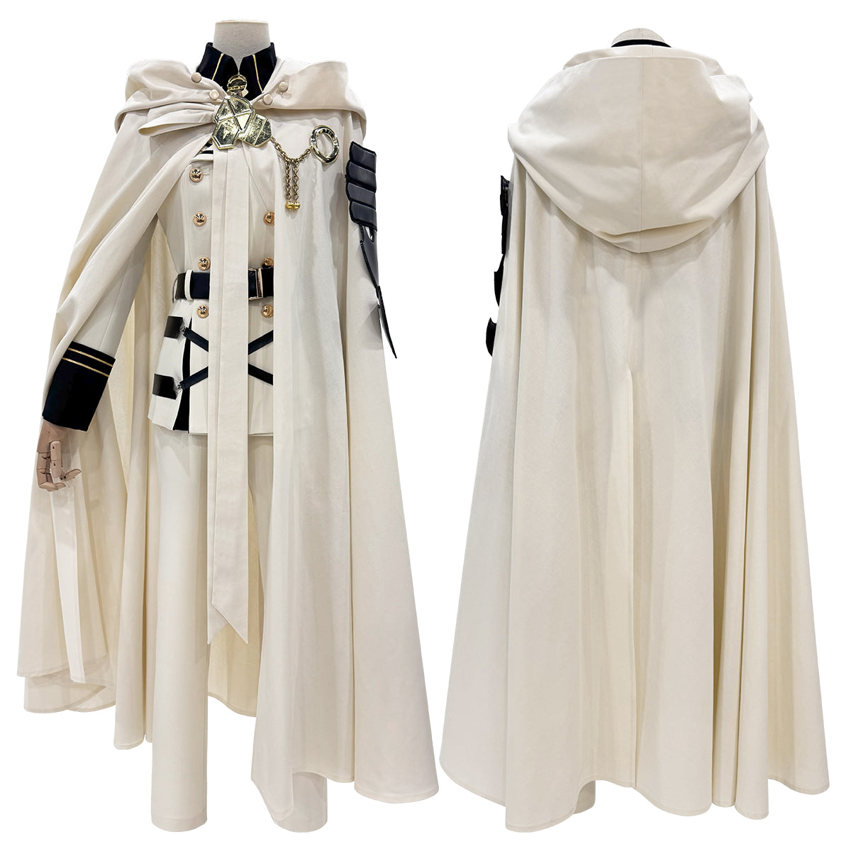 YOO Seraph Of The End Anime Mikaela Hyakuya Cosplay Costume Cloak Jacket Pants Shirt Halloween Christmas Convention