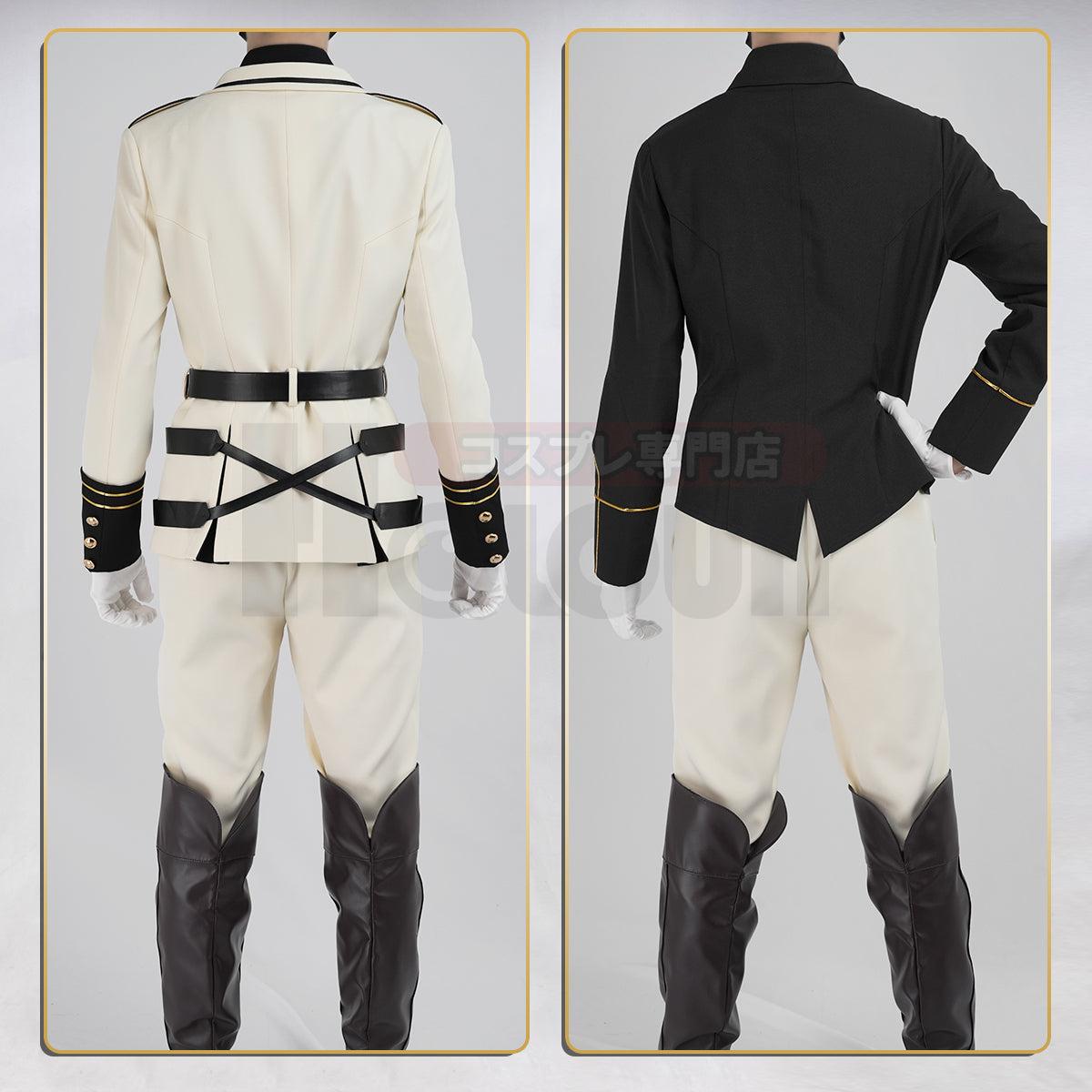 YOO Seraph Of The End Anime Mikaela Hyakuya Cosplay Costume Cloak Jacket Pants Shirt Halloween Christmas Convention thumbnail 12