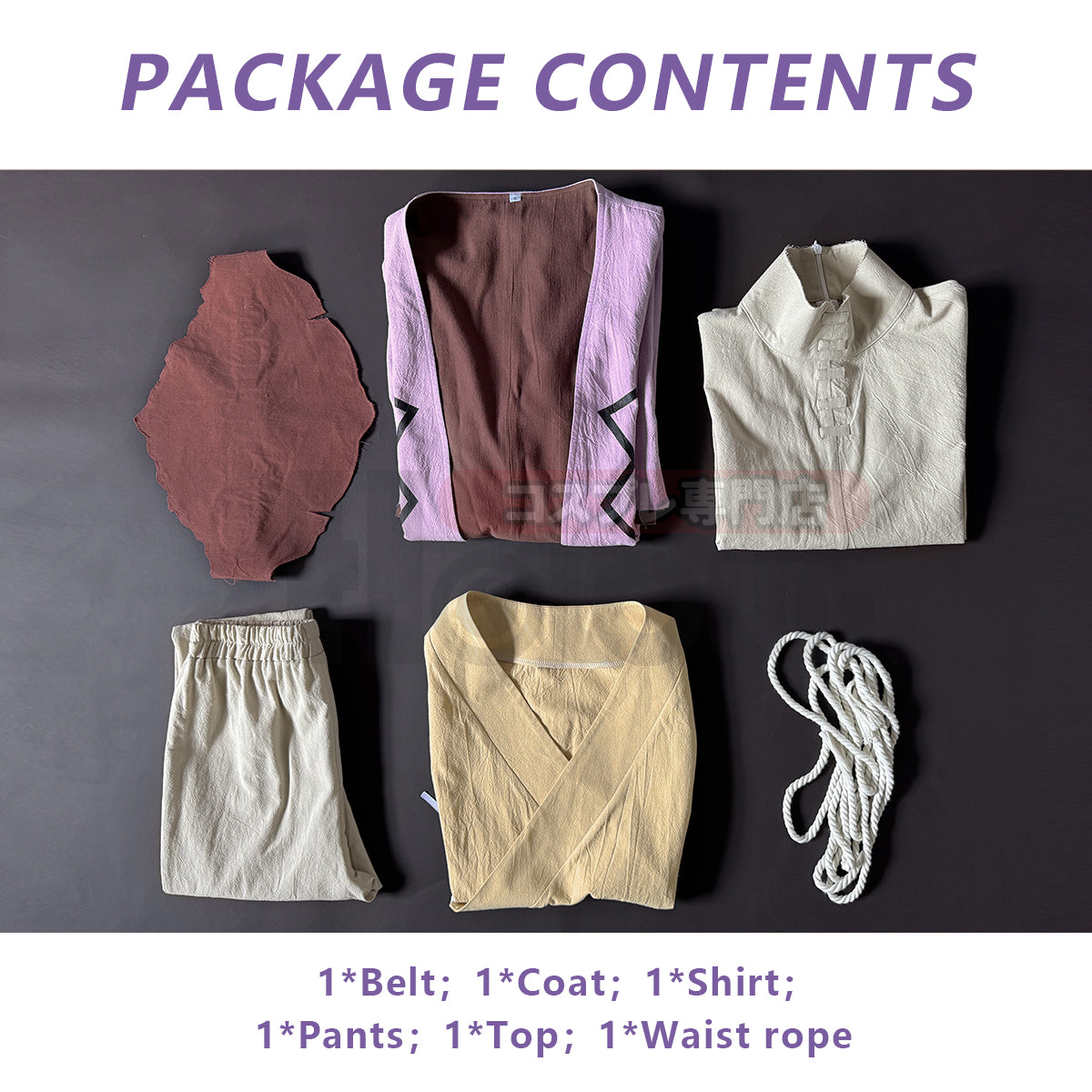 YOO STONE Anime Asagiri Gen Cosplay Costume Pants Top Animation Convention 2025 Halloween Christmas Gift thumbnail 11