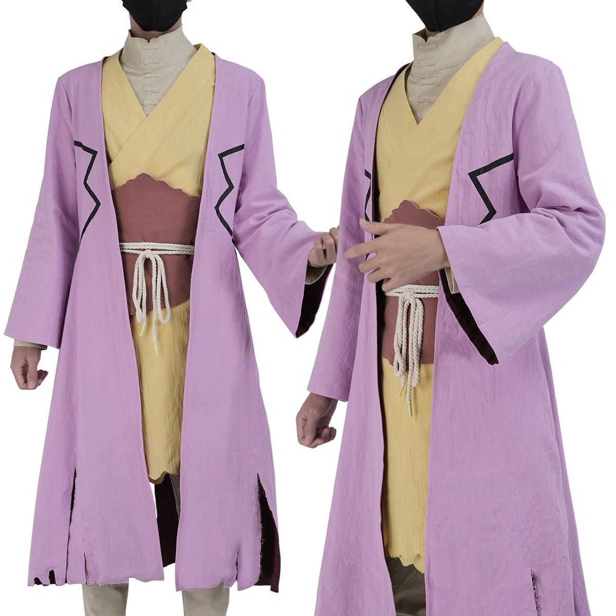 YOO STONE Anime Asagiri Gen Cosplay Costume Pants Top Animation Convention 2025 Halloween Christmas Gift thumbnail 3