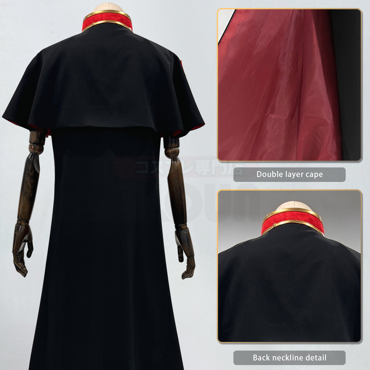 YOO Toilet-Bound Hanako-Kun Anime Yugi Amane Hanako-kun Cosplay Costume Cloak Jacket Pants Hat Halloween Christmas Gift thumbnail 25