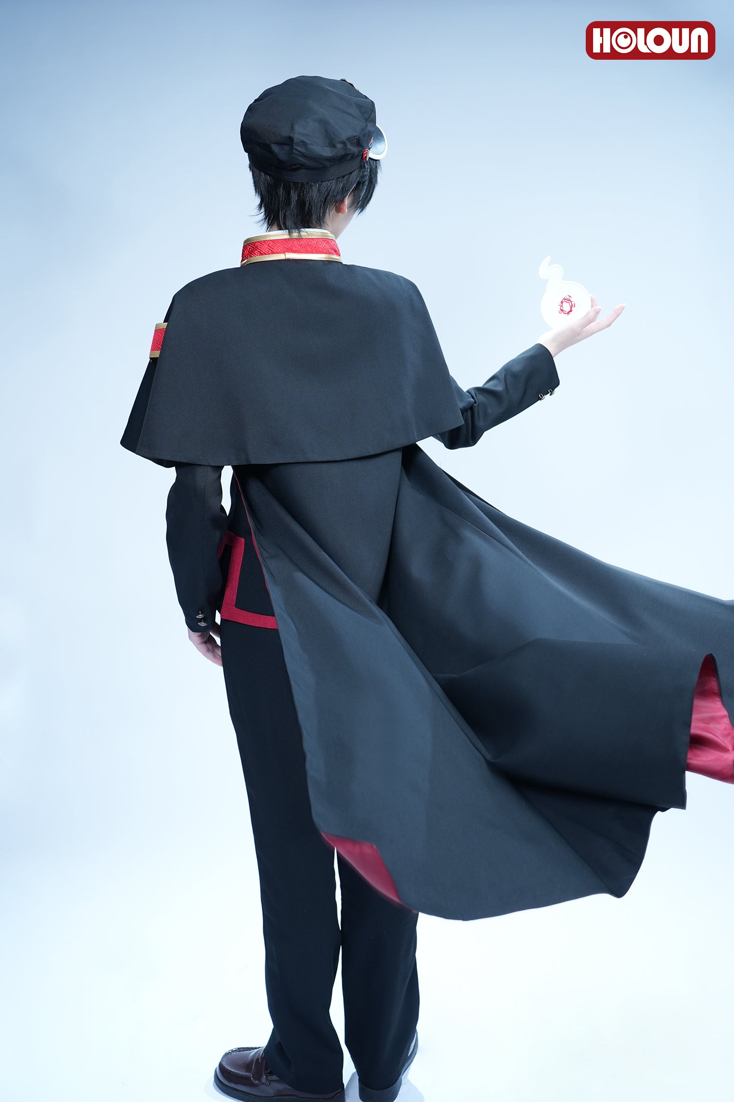 YOO Toilet-Bound Hanako-Kun Anime Yugi Amane Hanako-kun Cosplay Costume Cloak Jacket Pants Hat Halloween Christmas Gift thumbnail 5