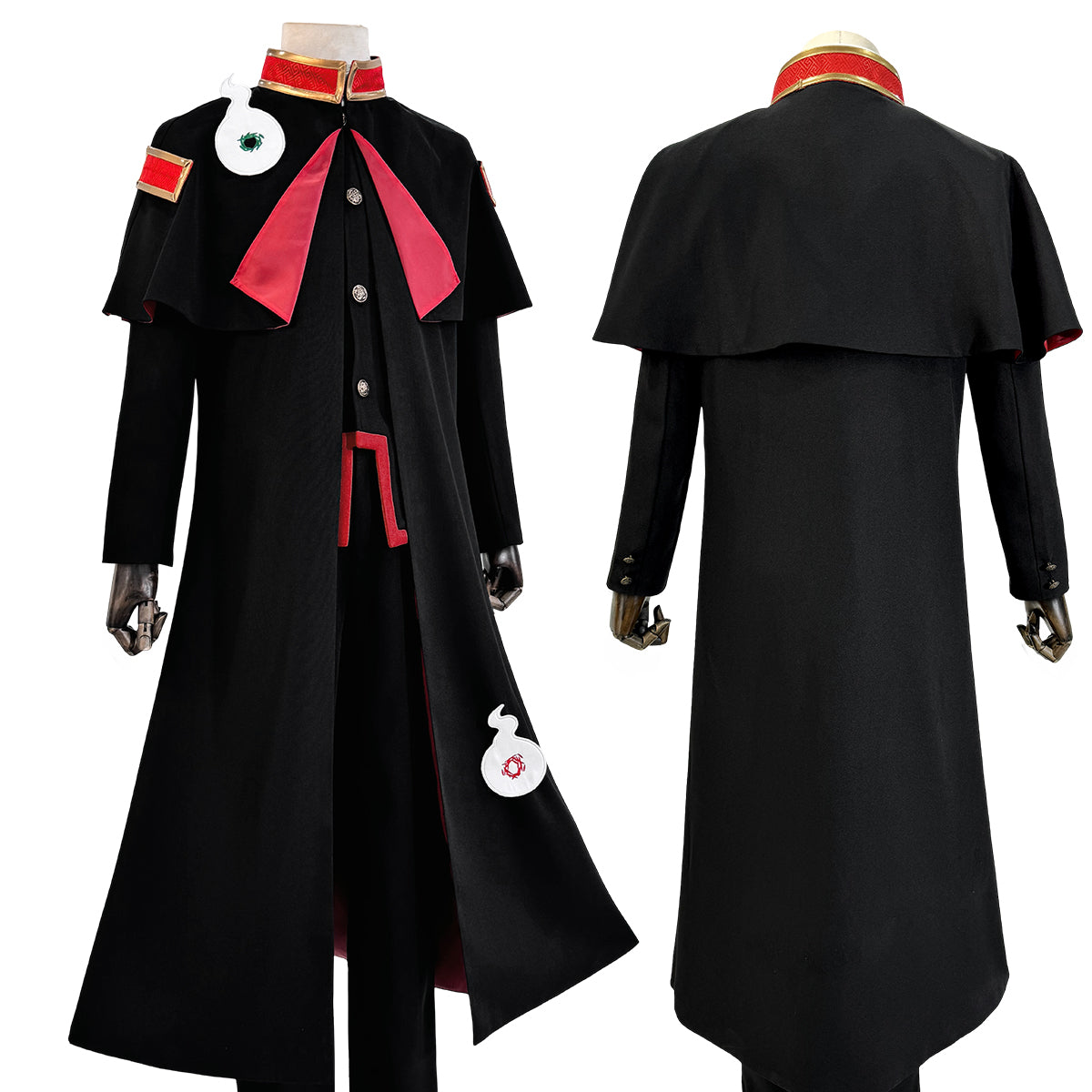 YOO Toilet-Bound Hanako-Kun Anime Yugi Amane Hanako-kun Cosplay Costume Cloak Jacket Pants Hat Halloween Christmas Gift thumbnail 8