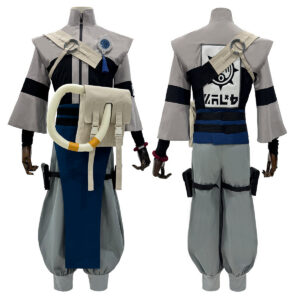 YOO Gachiakuta Anime Zanka Cosplay Costume Wig Convention Halloween Christmas Embroidery Jacket Pants Bag