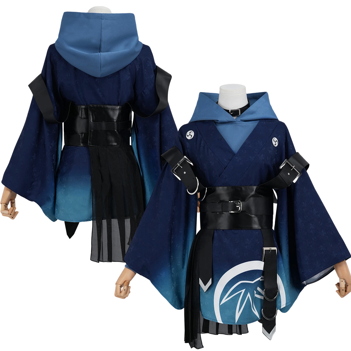 YOO Cosmic Princess Kaguya Anime Ayaha Sakaori Cosplay Costume Convention Halloween Christmas Cloak Hoodie Top thumbnail 2