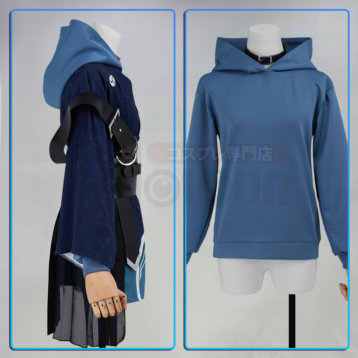 YOO Cosmic Princess Kaguya Anime Ayaha Sakaori Cosplay Costume Convention Halloween Christmas Cloak Hoodie Top thumbnail 8