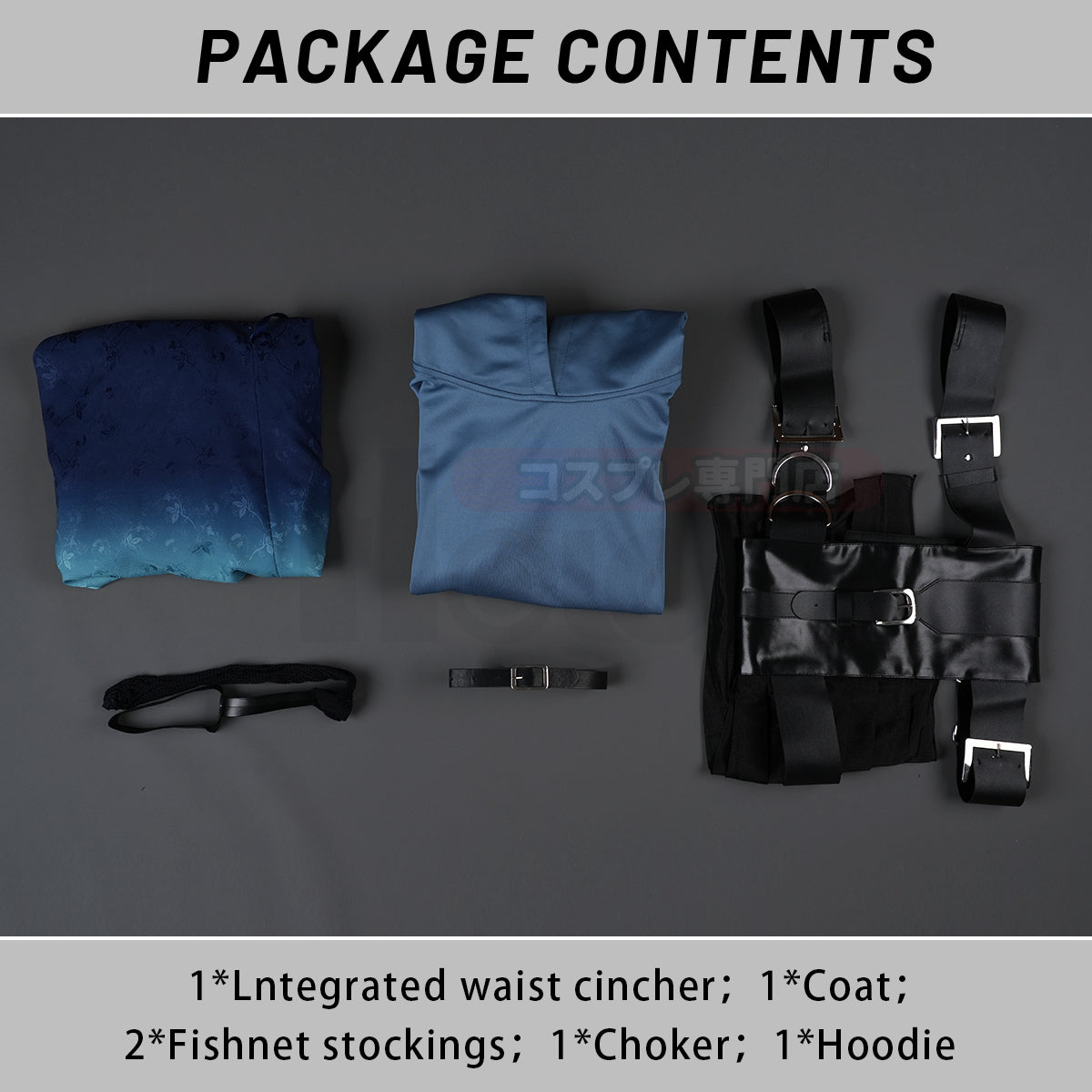 YOO Cosmic Princess Kaguya Anime Ayaha Sakaori Cosplay Costume Convention Halloween Christmas Cloak Hoodie Top thumbnail 9