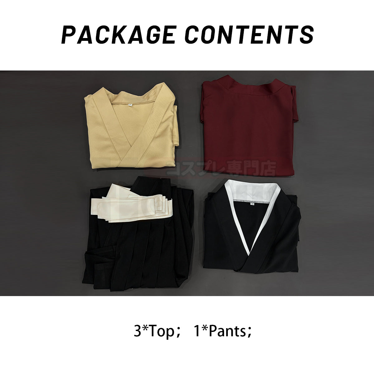 YOO Anime Tsugikuni Yoriichi Cosplay Costume Haori Pants Convention Halloween Christmas Gift thumbnail 11