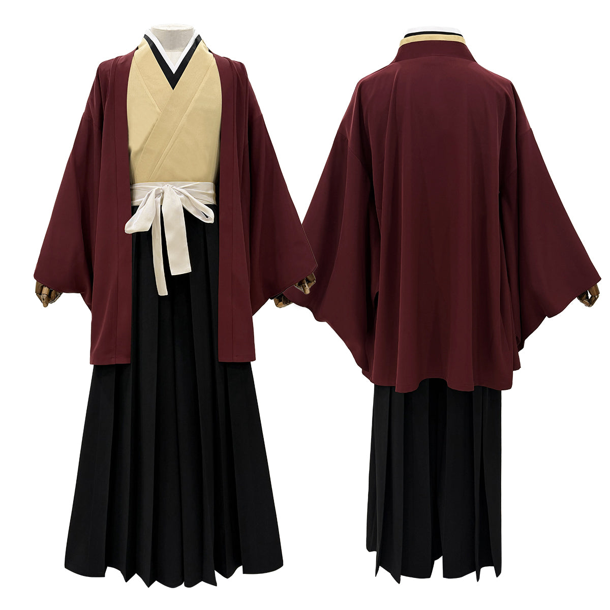 YOO Anime Tsugikuni Yoriichi Cosplay Costume Haori Pants Convention Halloween Christmas Gift thumbnail 2