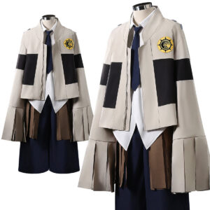 YOO Gachiakuta Anime Tamsy Caines Cosplay Costume Convention Halloween Christmas Embroidery Jacket Shirt Pants Waist Bag