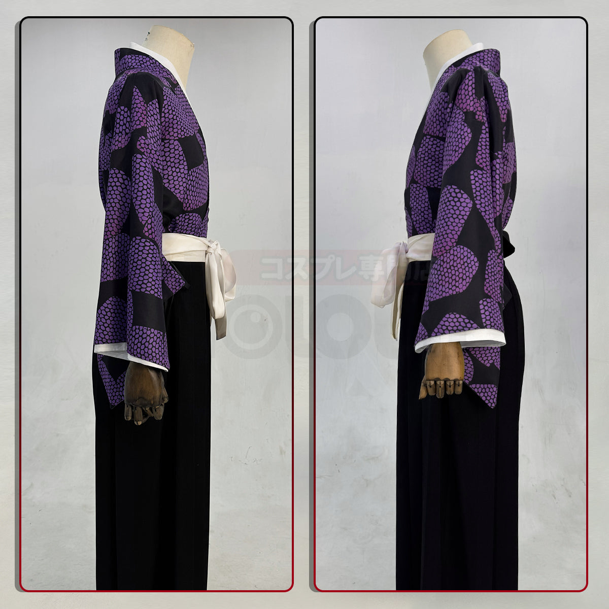 YOO Anime Kokushibo Cosplay Costume Haori Pants Convention Halloween Christmas Gift thumbnail 9