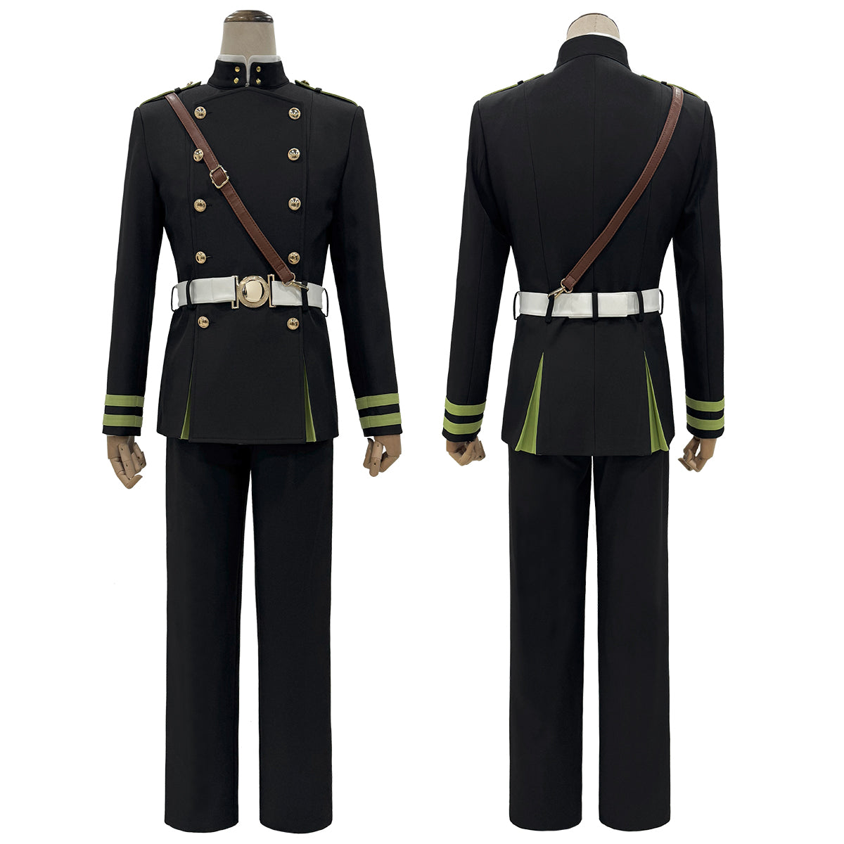 YOO Seraph Of The End Anime Yuichiro Hyakuya Cosplay Costume Jacket Pants Shirt Belt Halloween Christmas Animation Convention