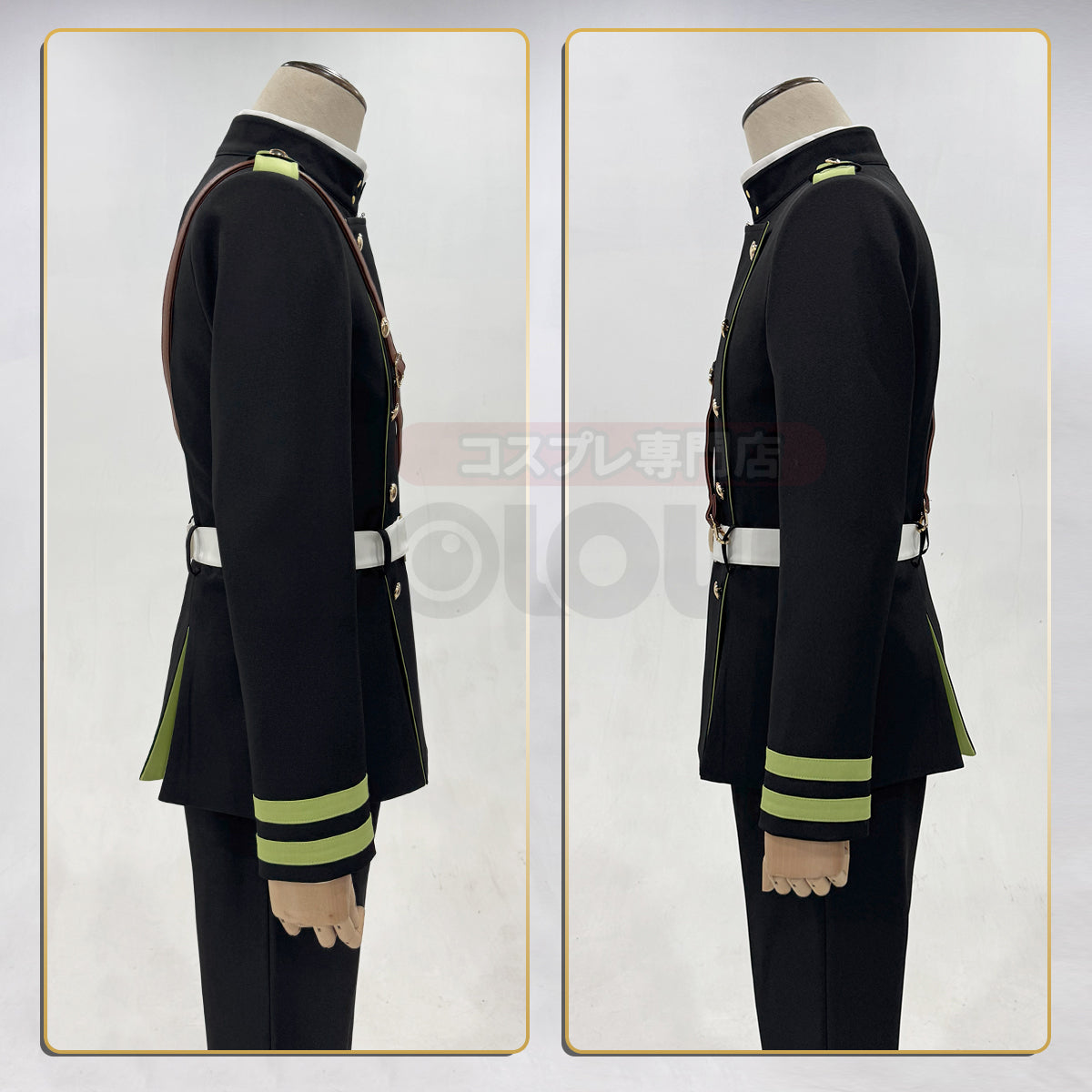 YOO Seraph Of The End Anime Yuichiro Hyakuya Cosplay Costume Jacket Pants Shirt Belt Halloween Christmas Animation Convention thumbnail 8