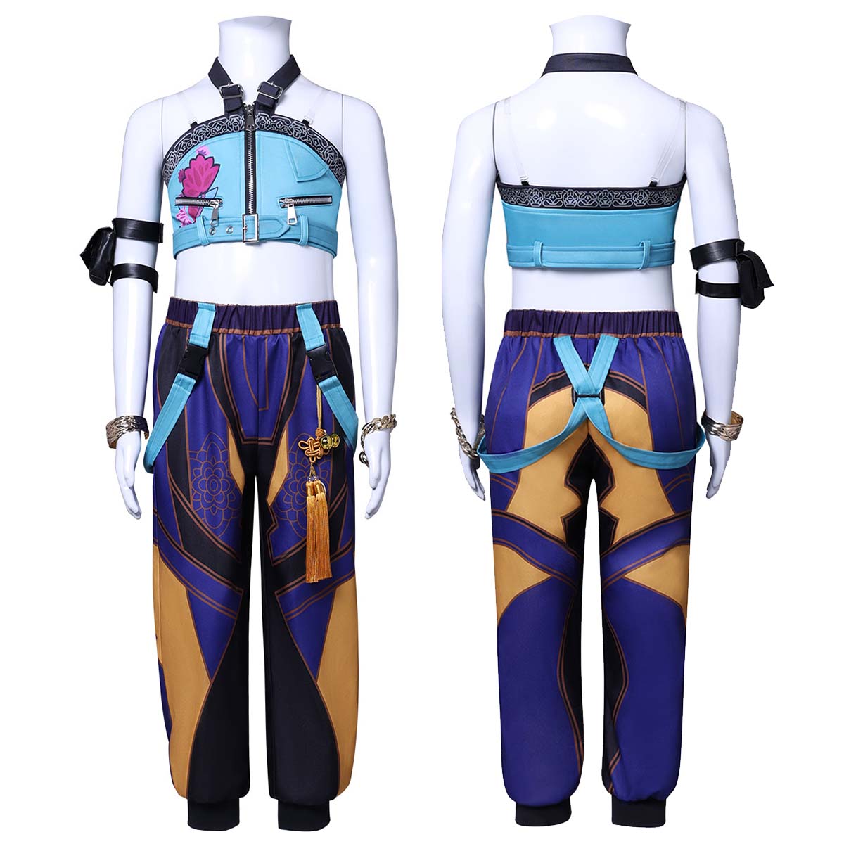 YOO Anime Rumii Zoeyy Miraa Kid Child Version Cosplay Costume Jacket Shorts Skirt Pants Halloween Christmas thumbnail 2