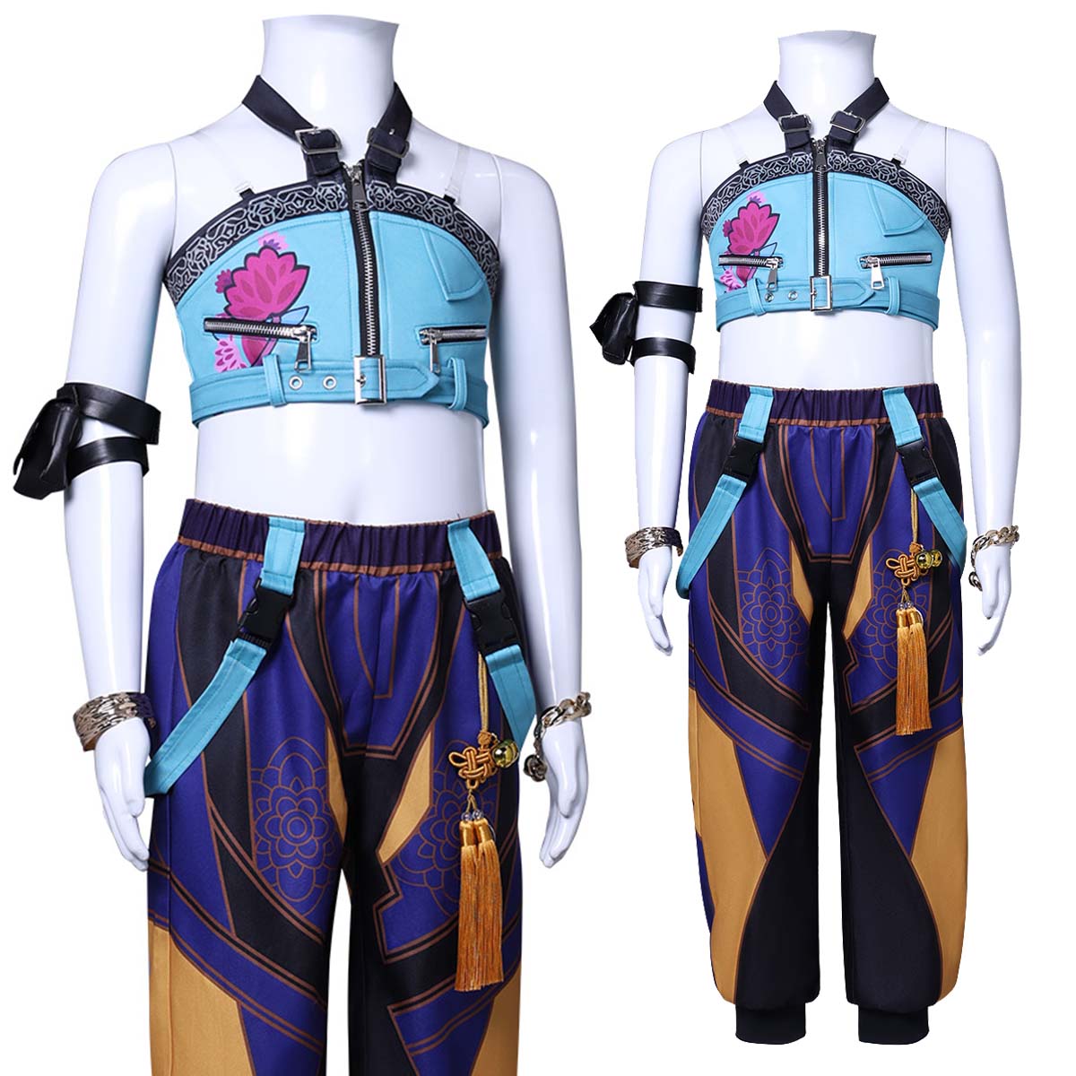 YOO Anime Rumii Zoeyy Miraa Kid Child Version Cosplay Costume Jacket Shorts Skirt Pants Halloween Christmas thumbnail 3